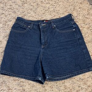 New York & Company Dark Blue Jean Shorts